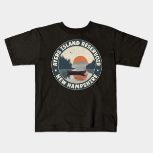 Ayers Island Reservoir New Hampshire Kids T-Shirt